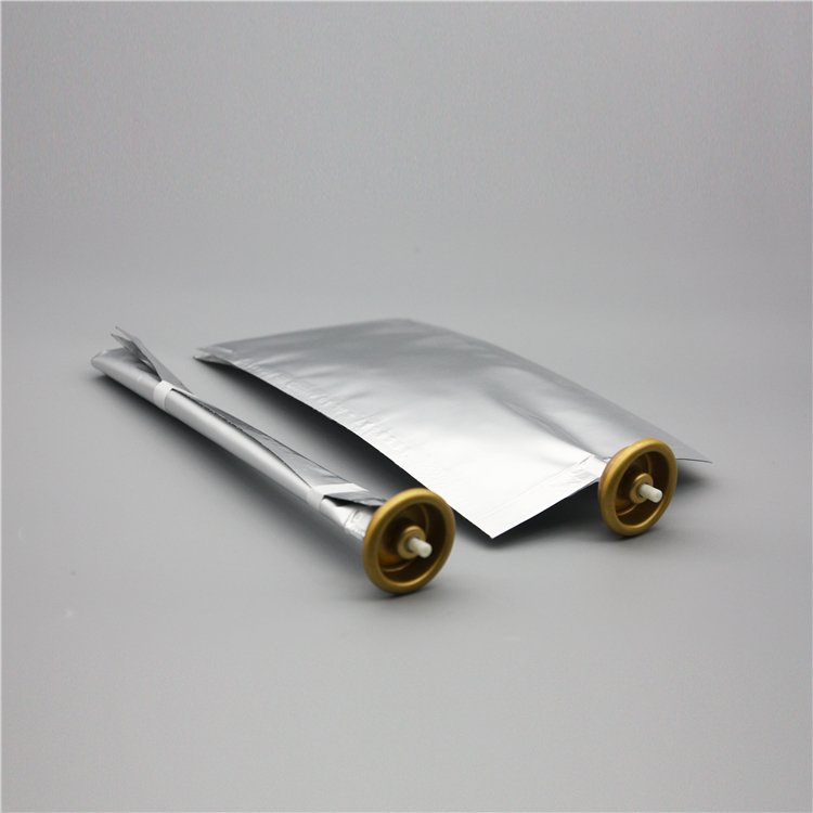 150ml化妆用品类二元阀门 金色铝杯 型号II