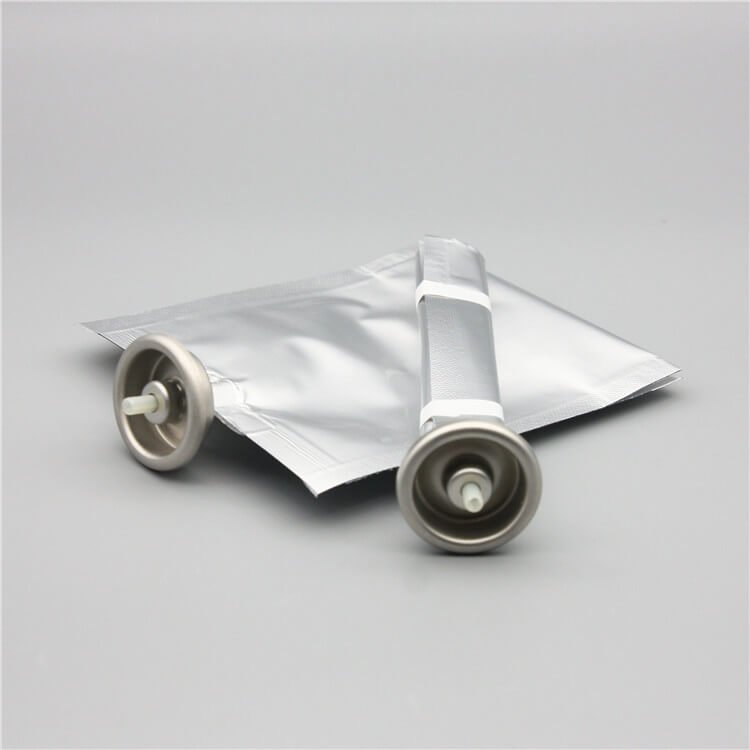 100ml化妆用品类二元阀袋 白色铝杯 型号I