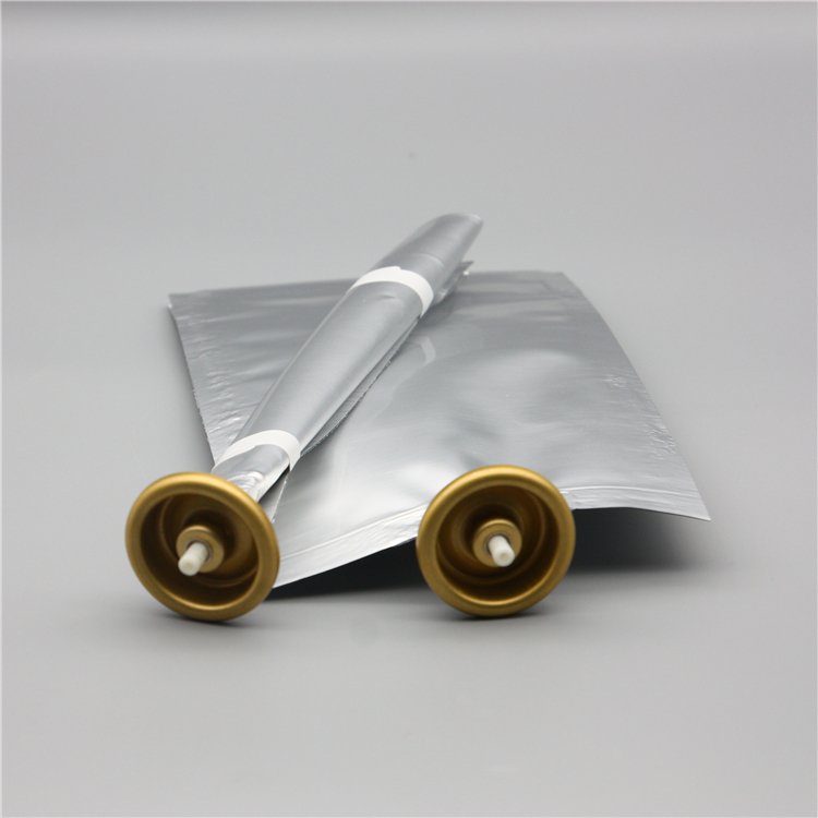 150ml化妆用品类二元阀门 金色铝杯 型号II