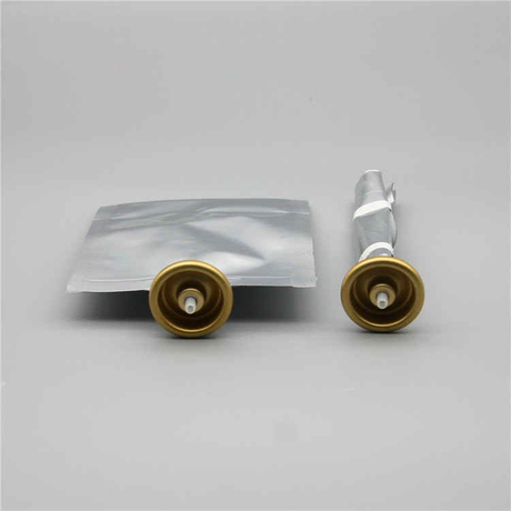 100ml化妆用品类二元阀门 金色铝杯 型号I