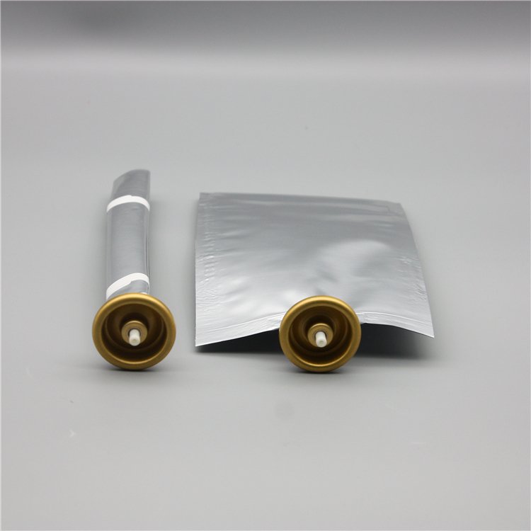 150ml化妆用品类二元阀门 金色铝杯 型号II