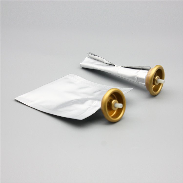 50ml化妆用品类二元阀袋 金色铝杯 型号I