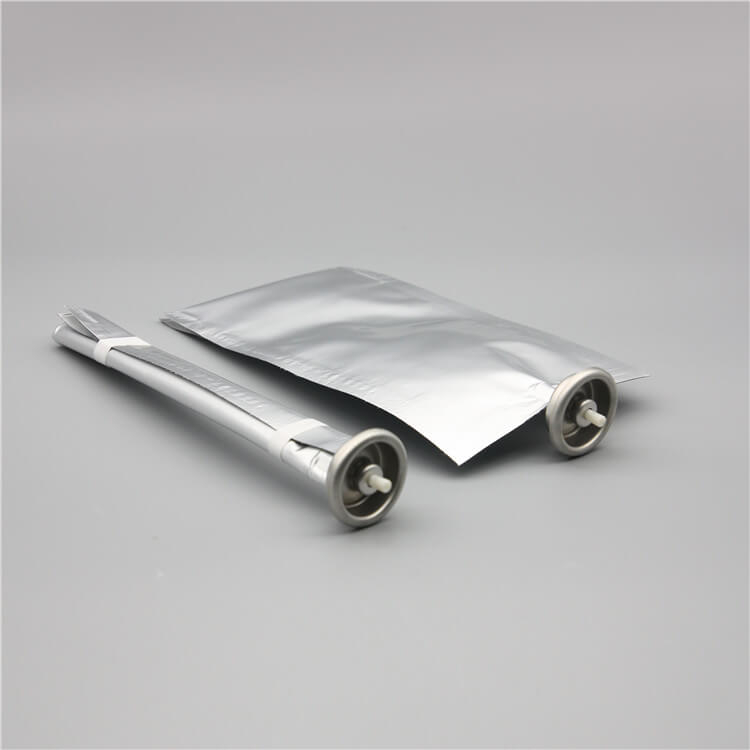 150ml化妆用品类二元阀袋 白色铝杯 型号II