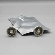 150ml化妆用品类二元阀袋 白色铝杯 型号I