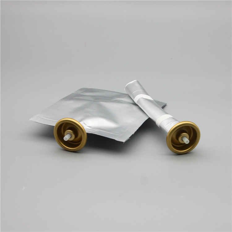 100ml化妆用品类二元阀门 金色铝杯 型号I