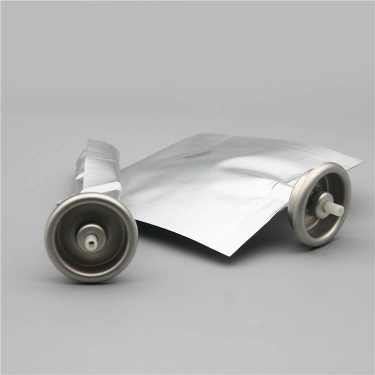 50ml化妆用品类二元阀袋 白色铝杯 型号I